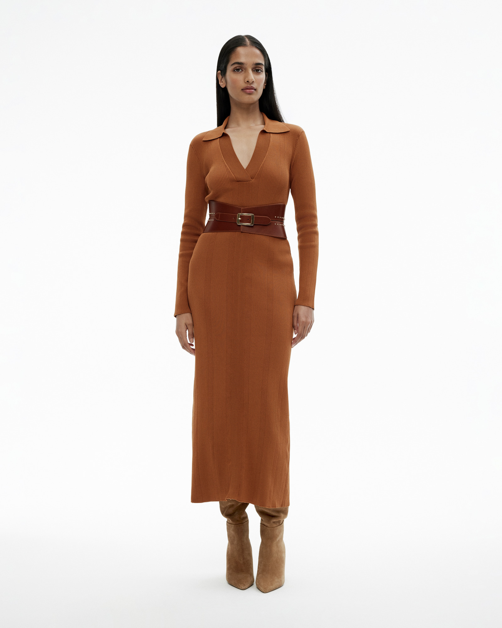 witchery brown dress Witchery Dress Try-On for Size 20 Fashion