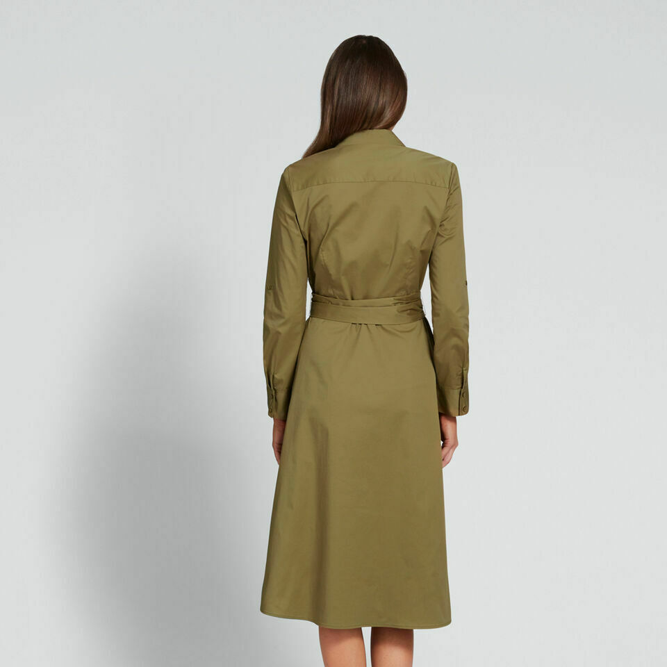 Seed Heritage Khaki Green Shirt Dress - AirRobe