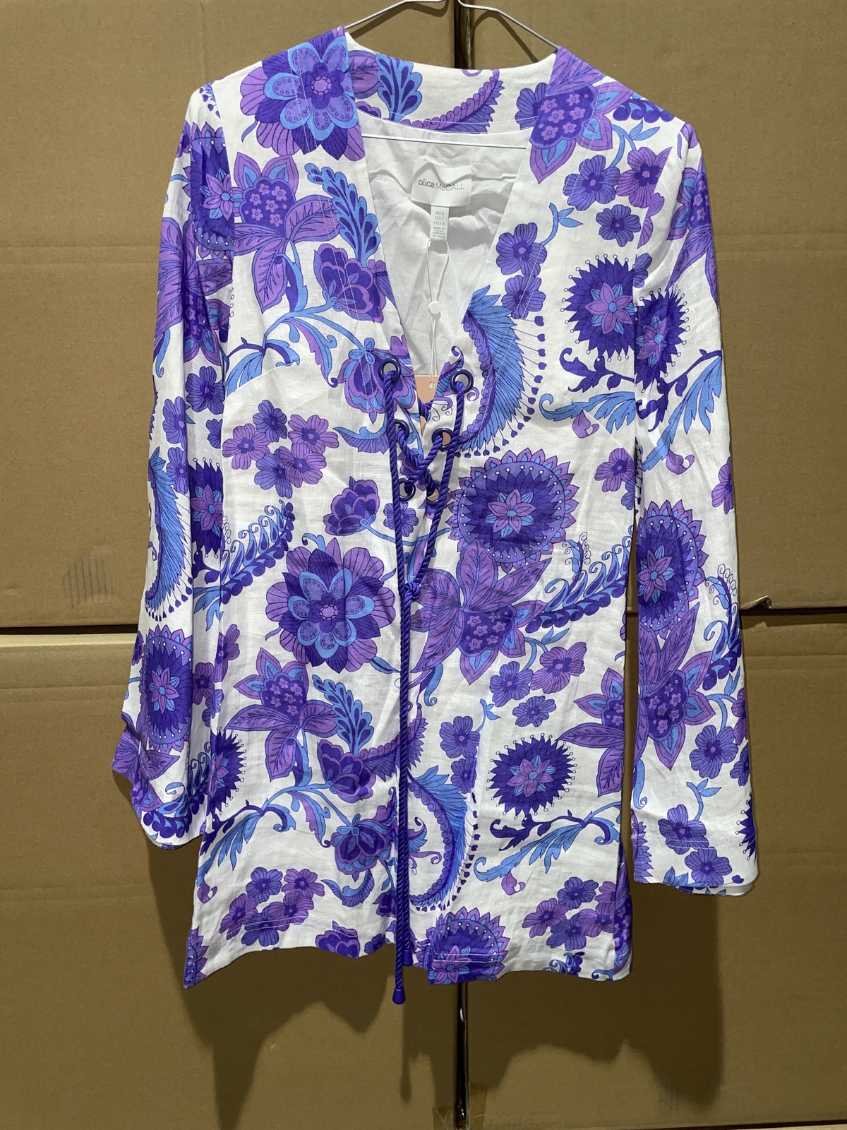 BNWT JACARANDA BLUEBERRY NIGHTS DRESS - SIZE 4 AU/0 US (RRP $395)
