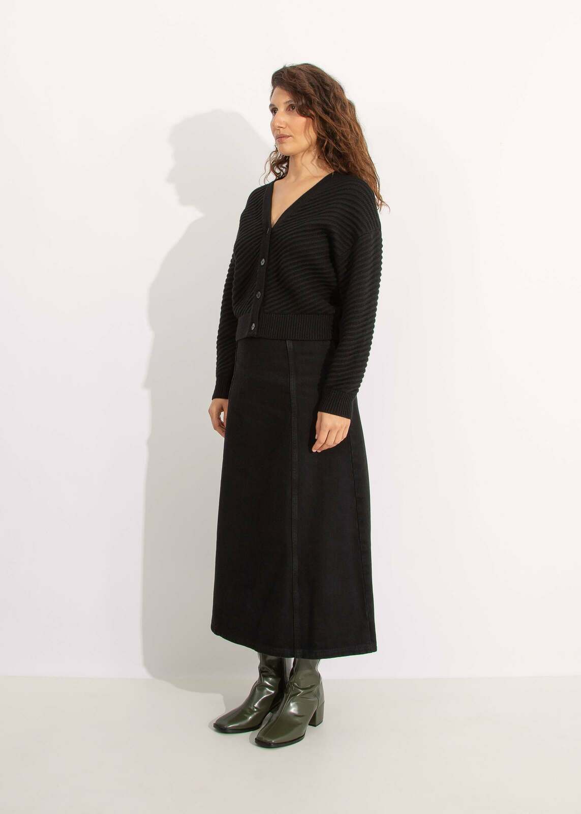 W23 | CHANCE CARDIGAN / BLACK