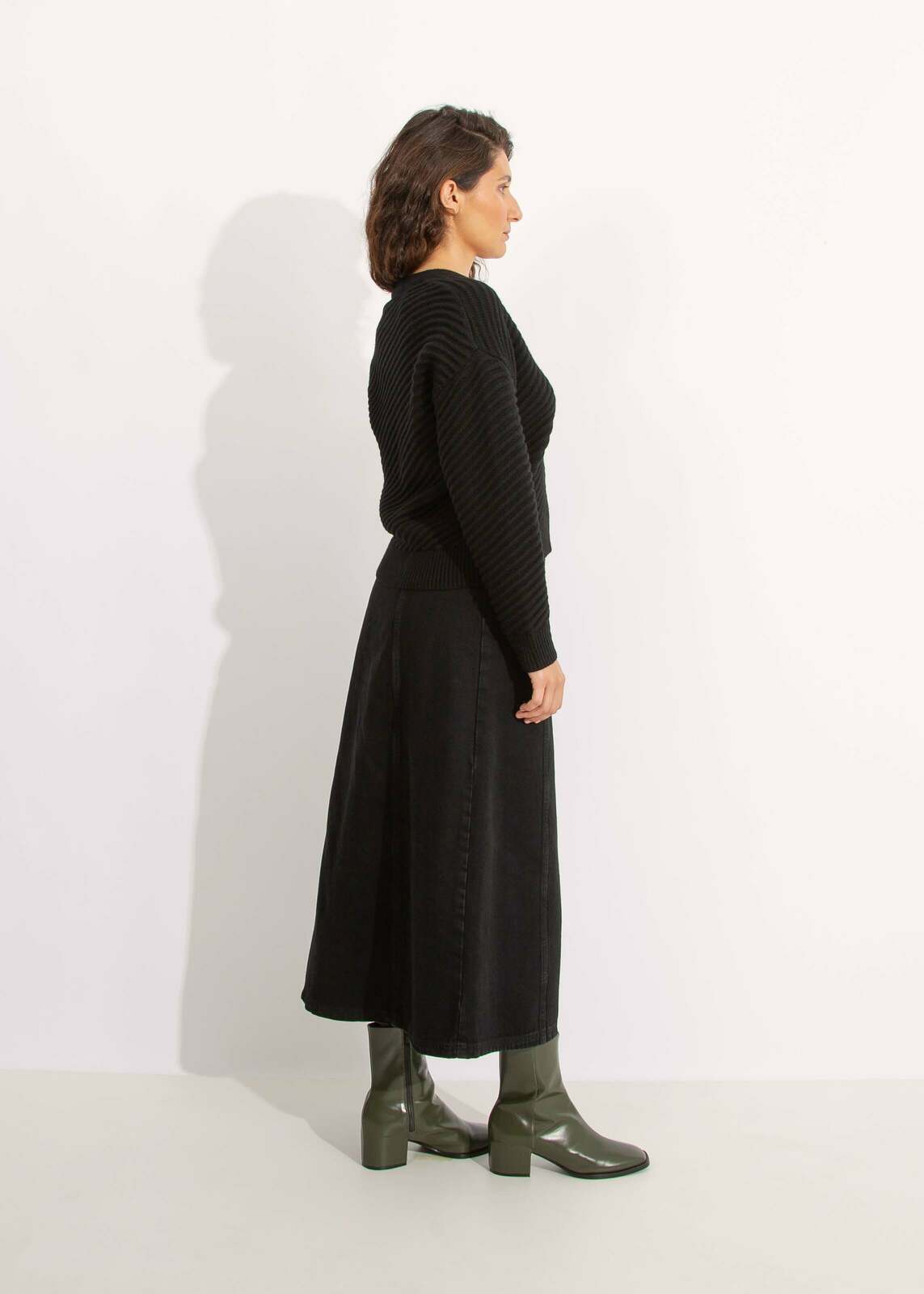 W23 | CHANCE CARDIGAN / BLACK