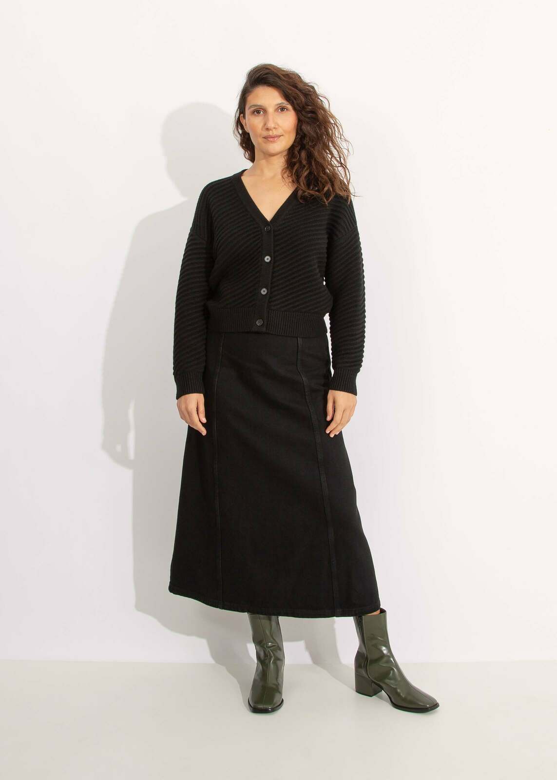 W23 | CHANCE CARDIGAN / BLACK