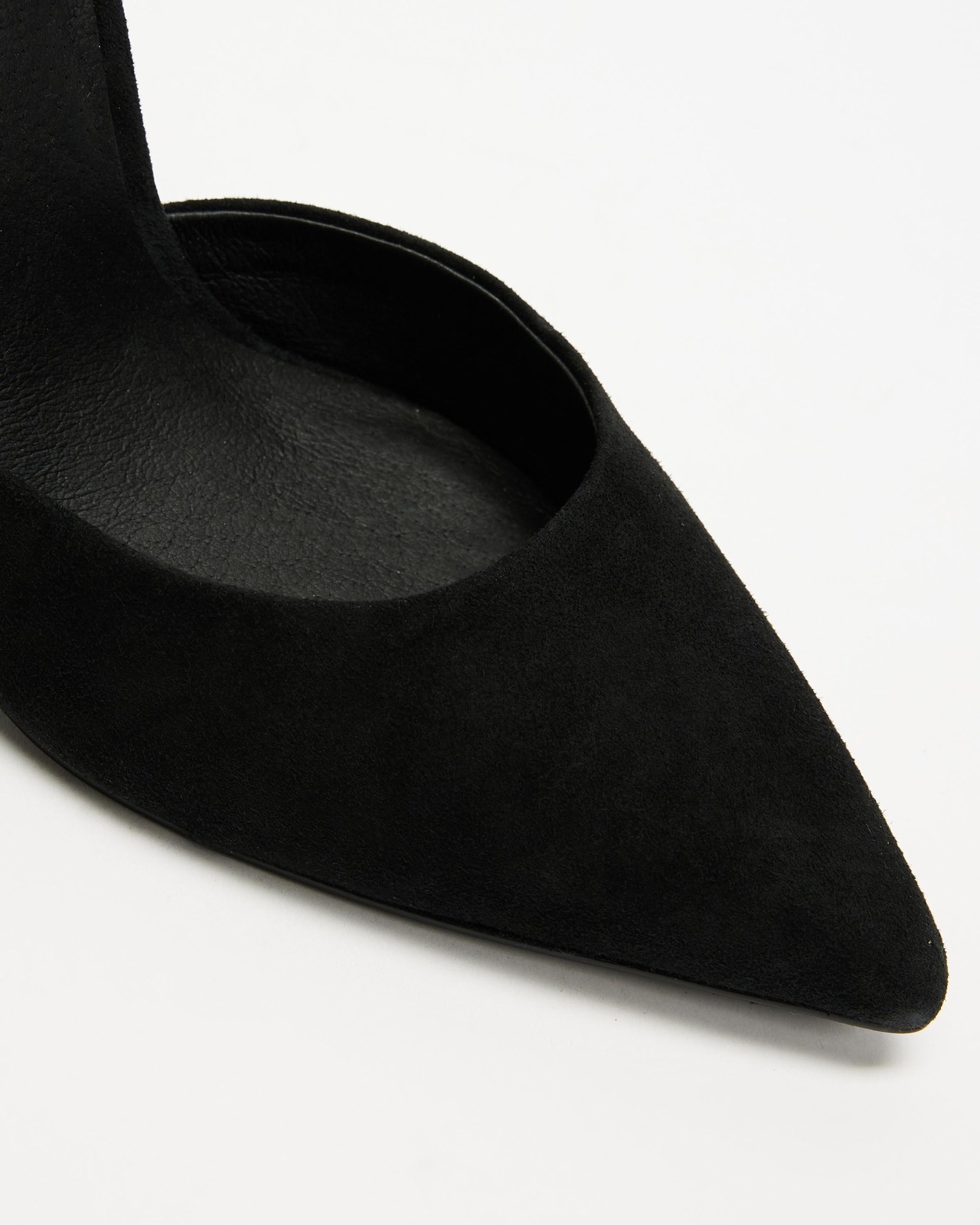 Suede Lace Up Pumps