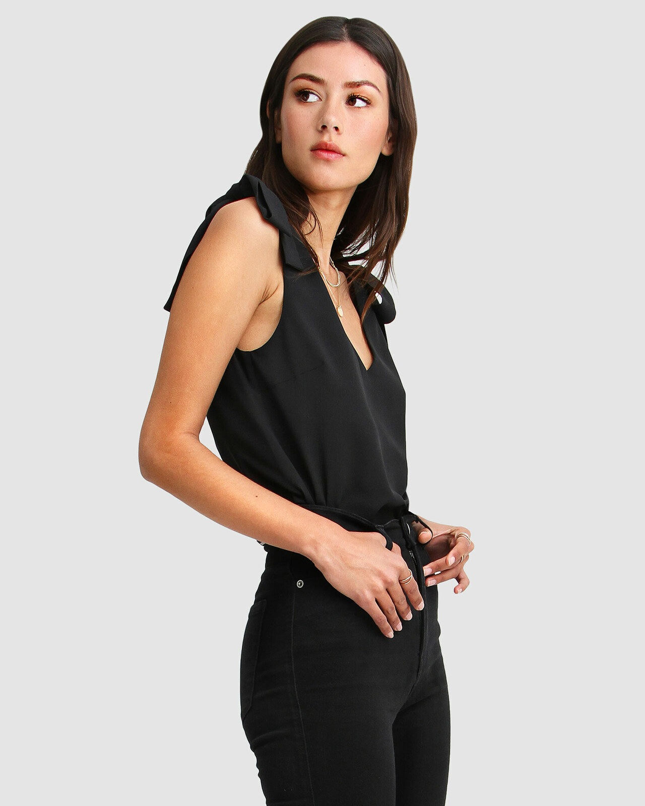 Feel For You V-Neck Top