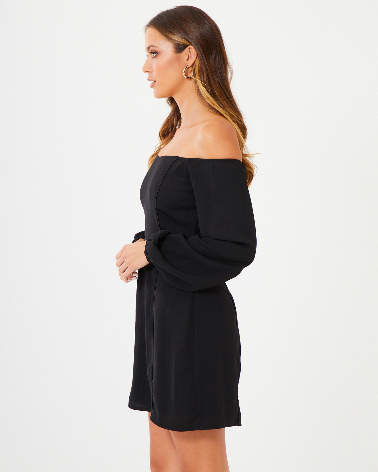 Ellia Off-Shoulder Mini Dress