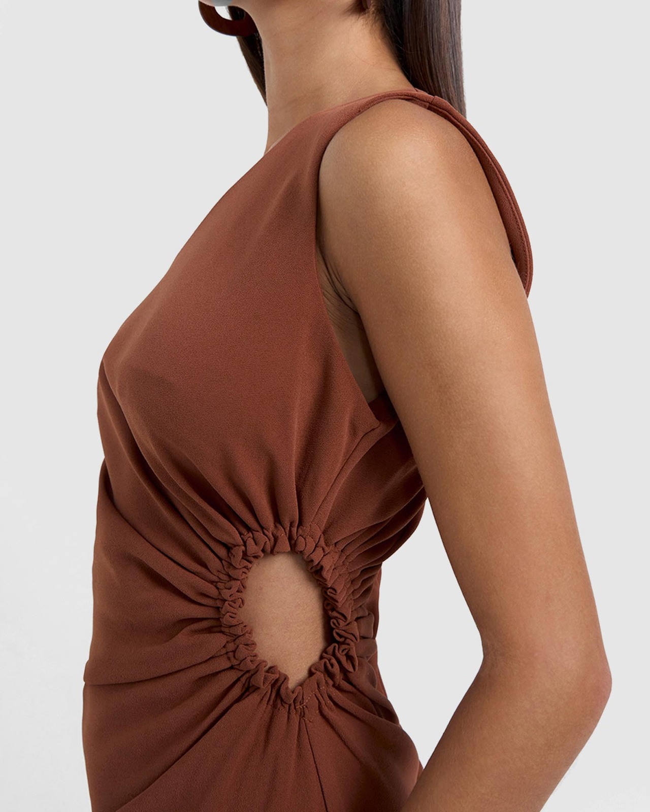 Mariella Asymmetric Midi Dress