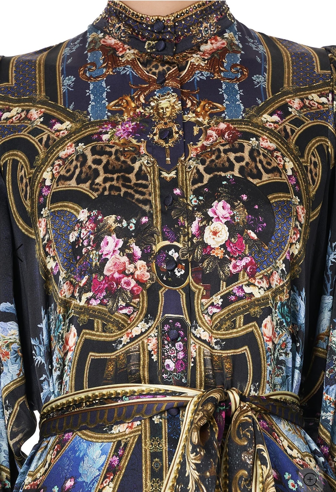 TWIST FRONT DRESS FIELDS OF TREASURE