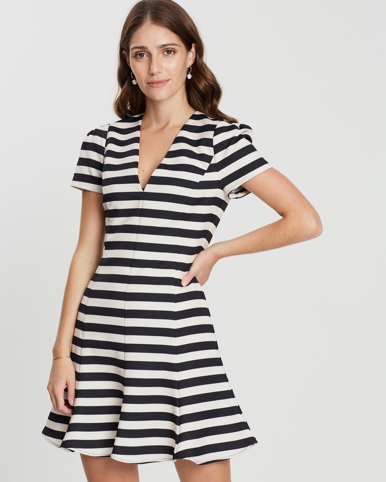 Horizon Fit-and-Flare Dress