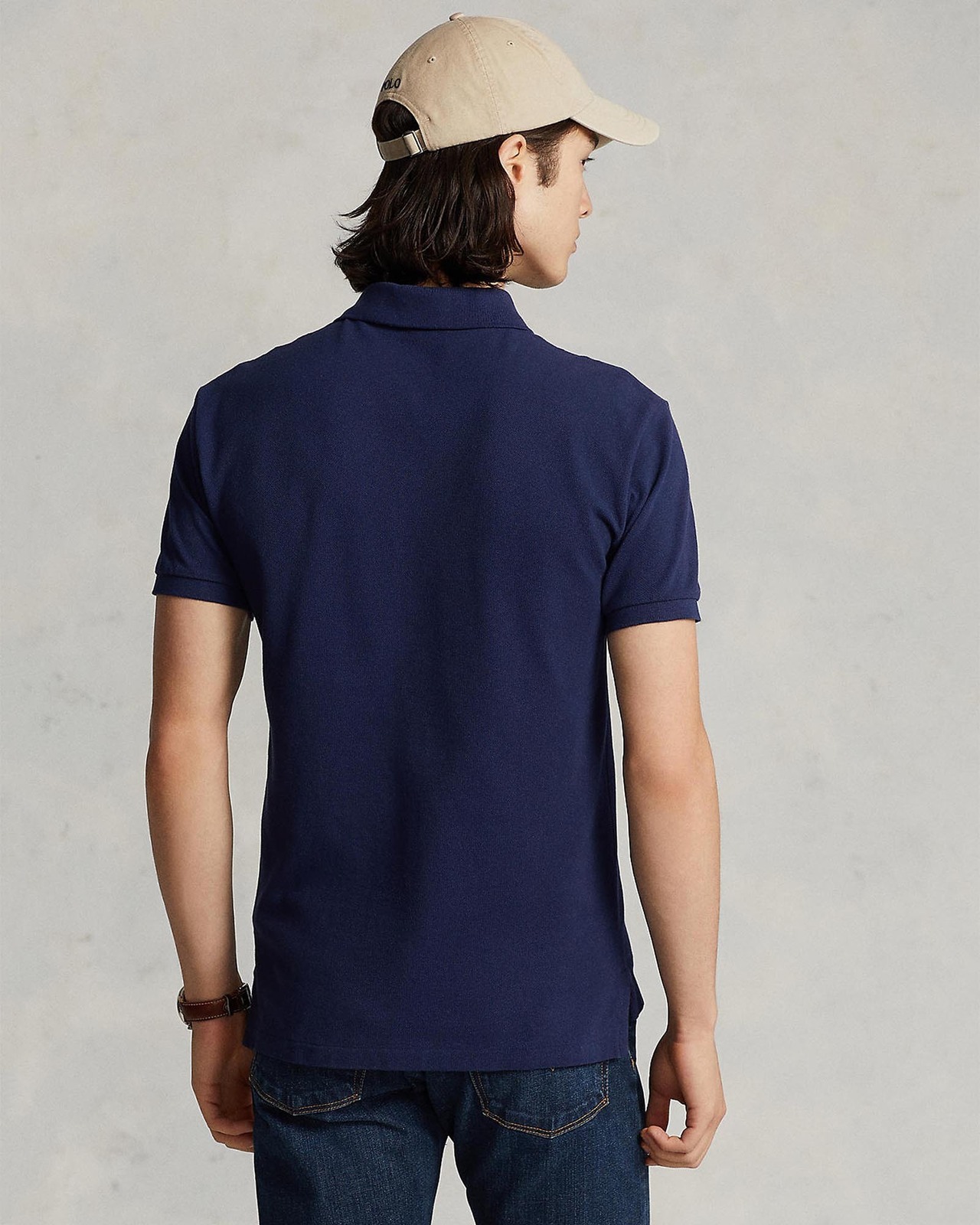 Classic Fit Mesh Polo