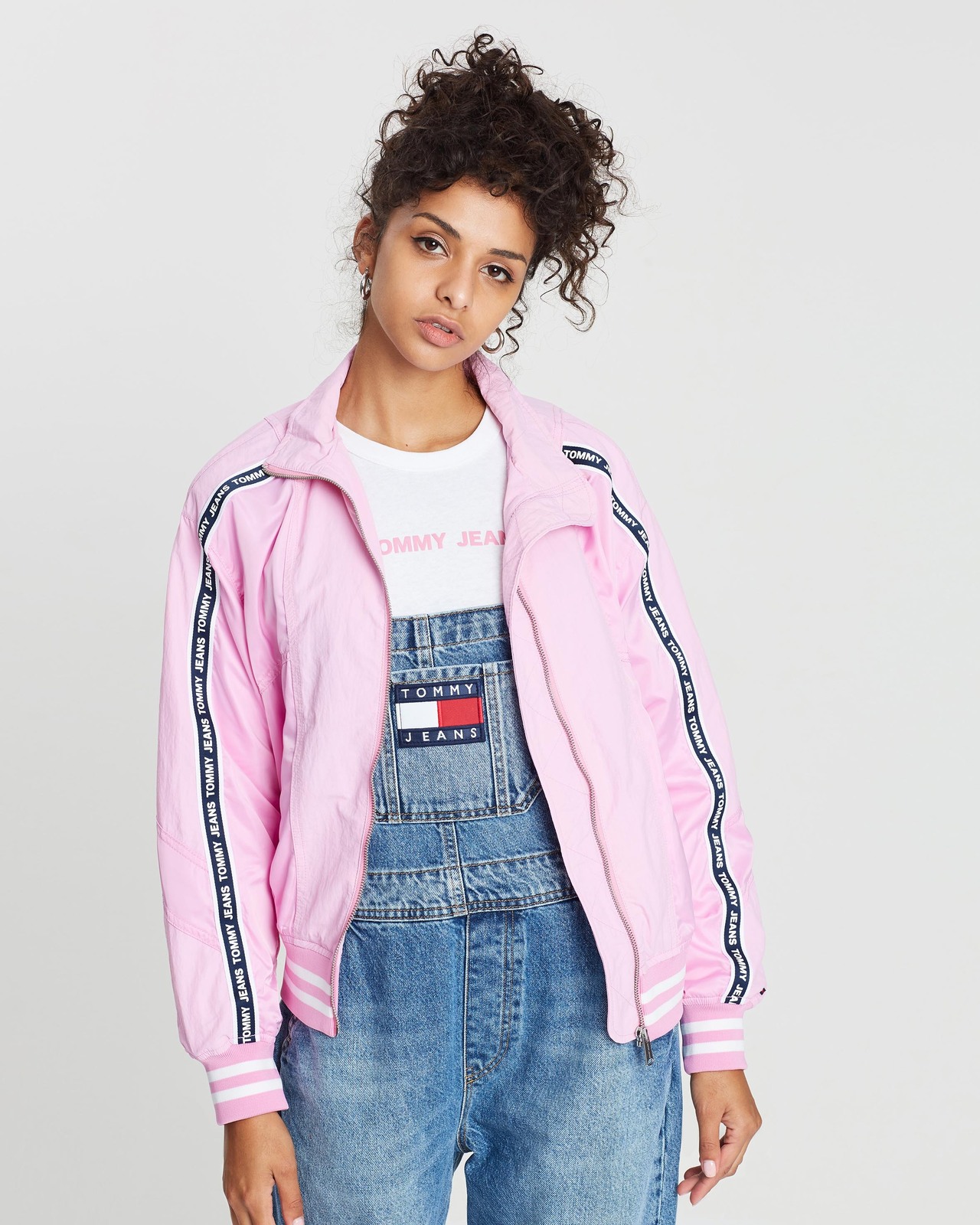 Tape Detail Bomber Jacket AirRobe