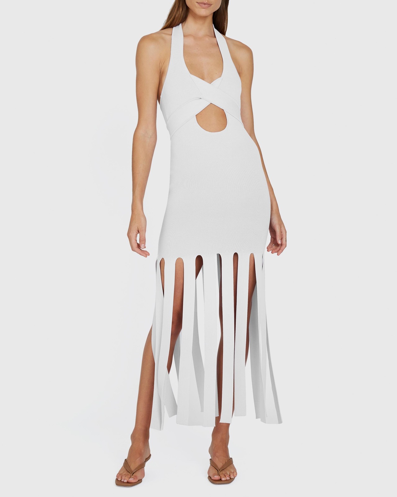 Felicity Fringe Knit Dress