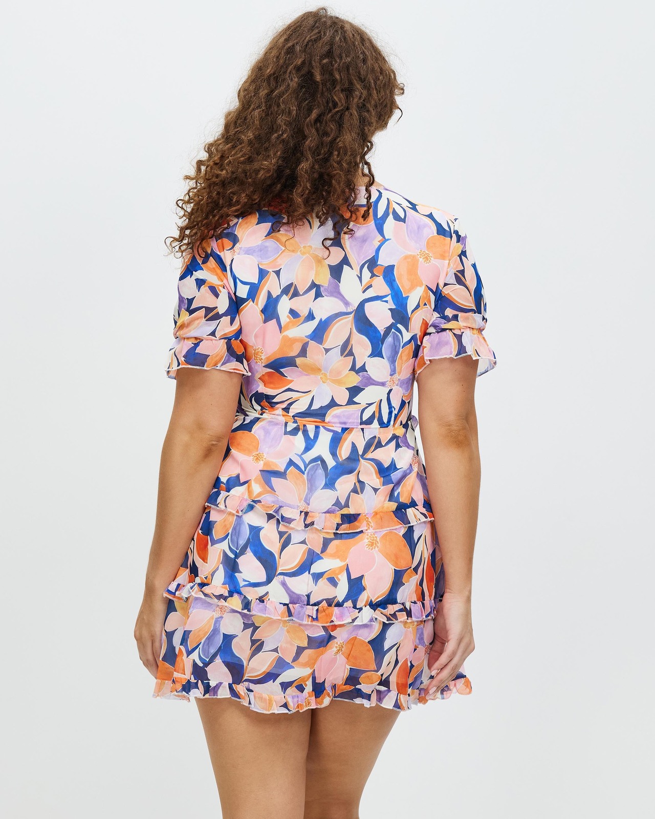 Loni Ruffle Mini Dress