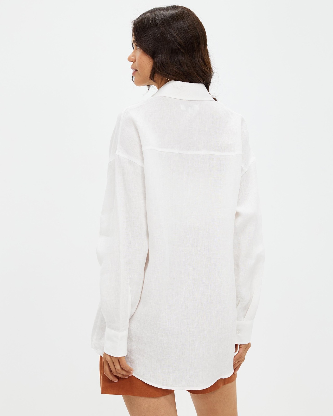 Linen Pocket Detail Shirt
