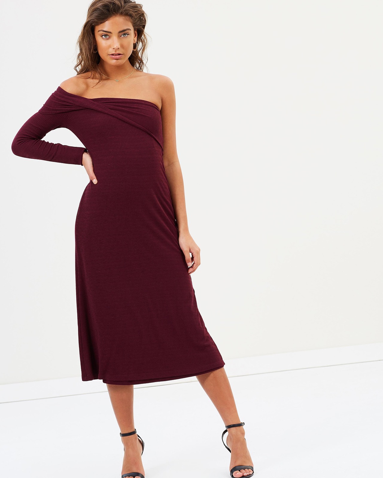 Mystery Asymmetrical Knitted Dress