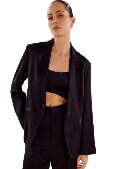 Satin Blazer