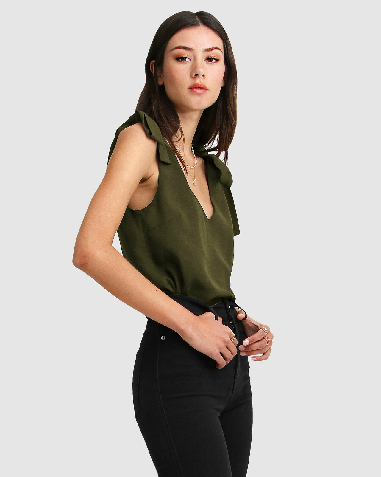 Feel For You V-Neck Top