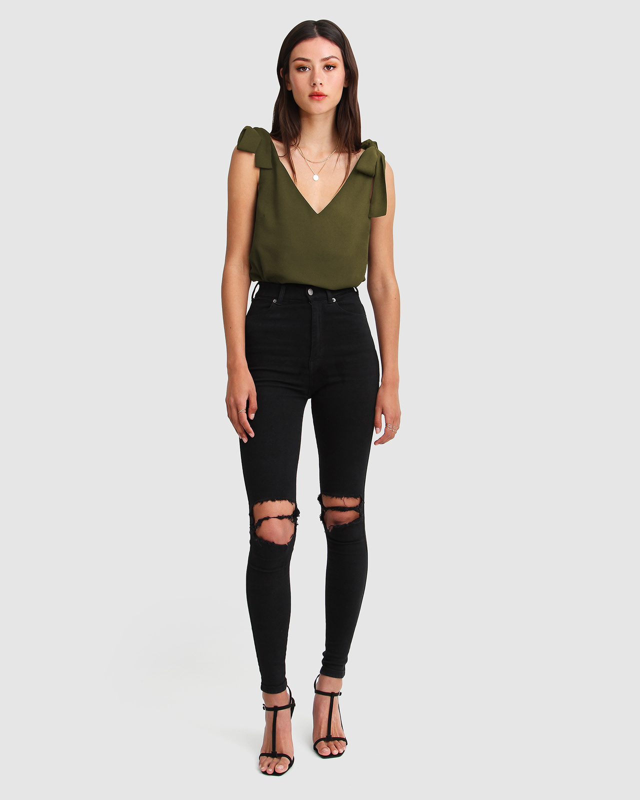 Feel For You V-Neck Top
