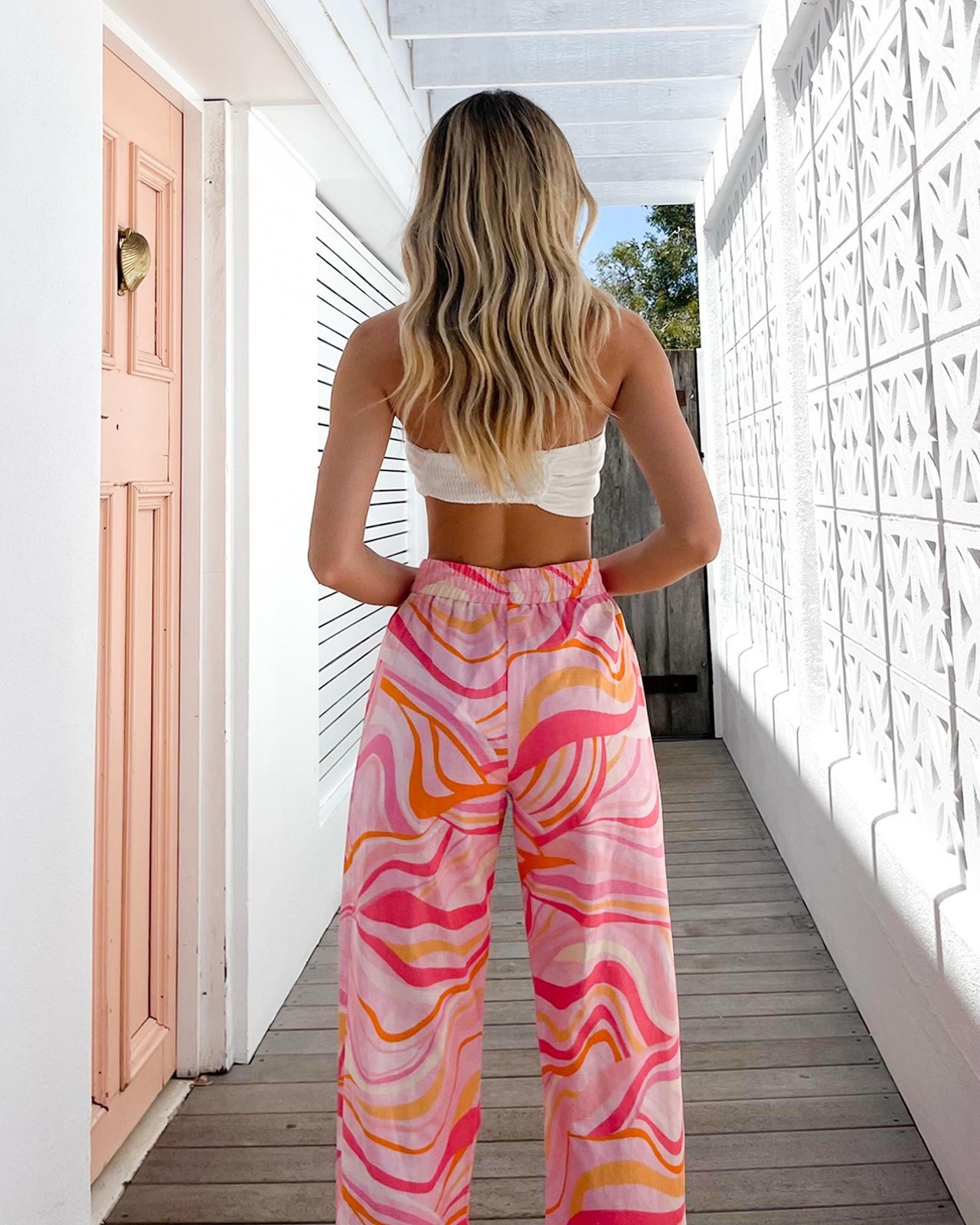 Adelaide Linen Blend Pants