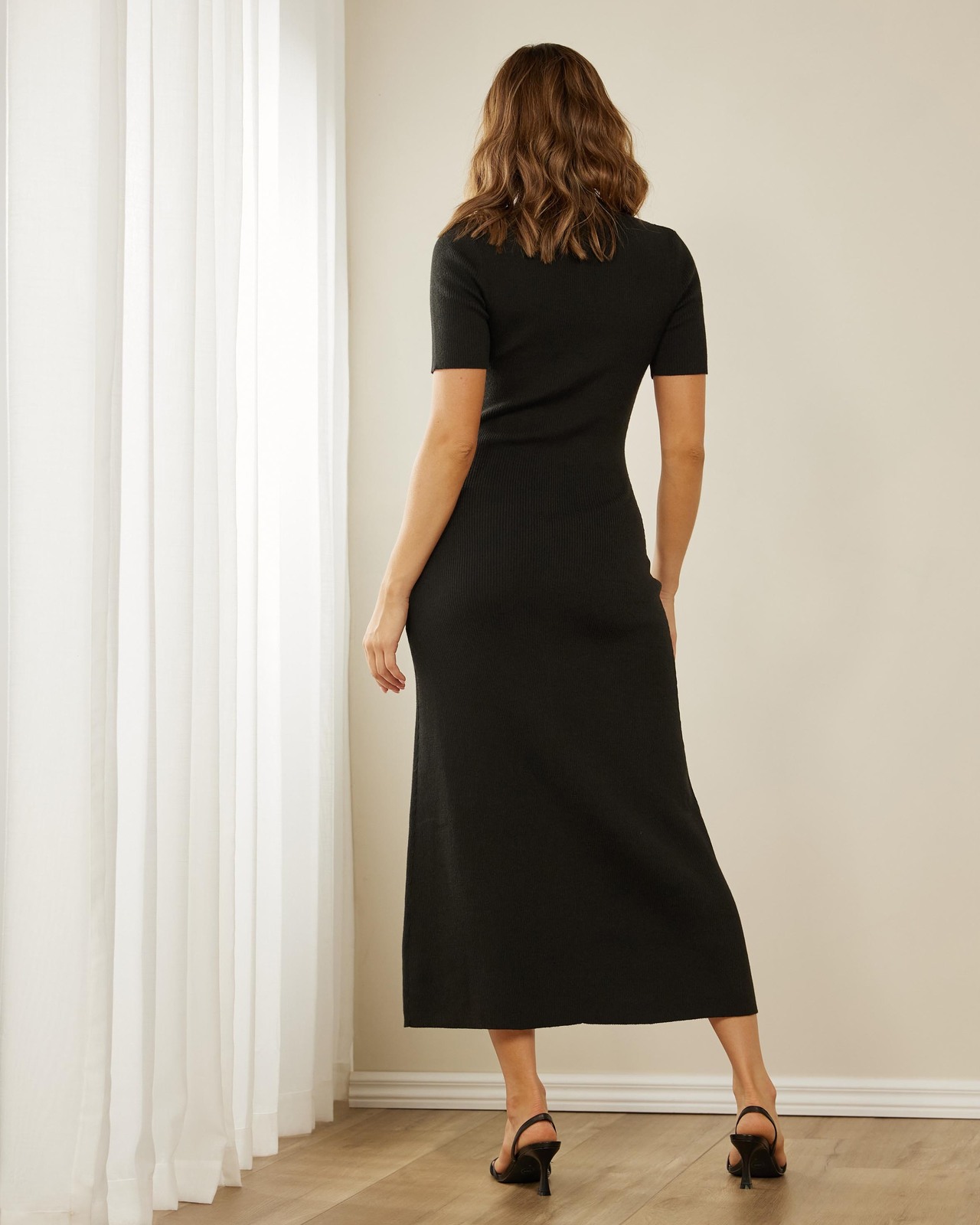Caty Knit Midi Dress