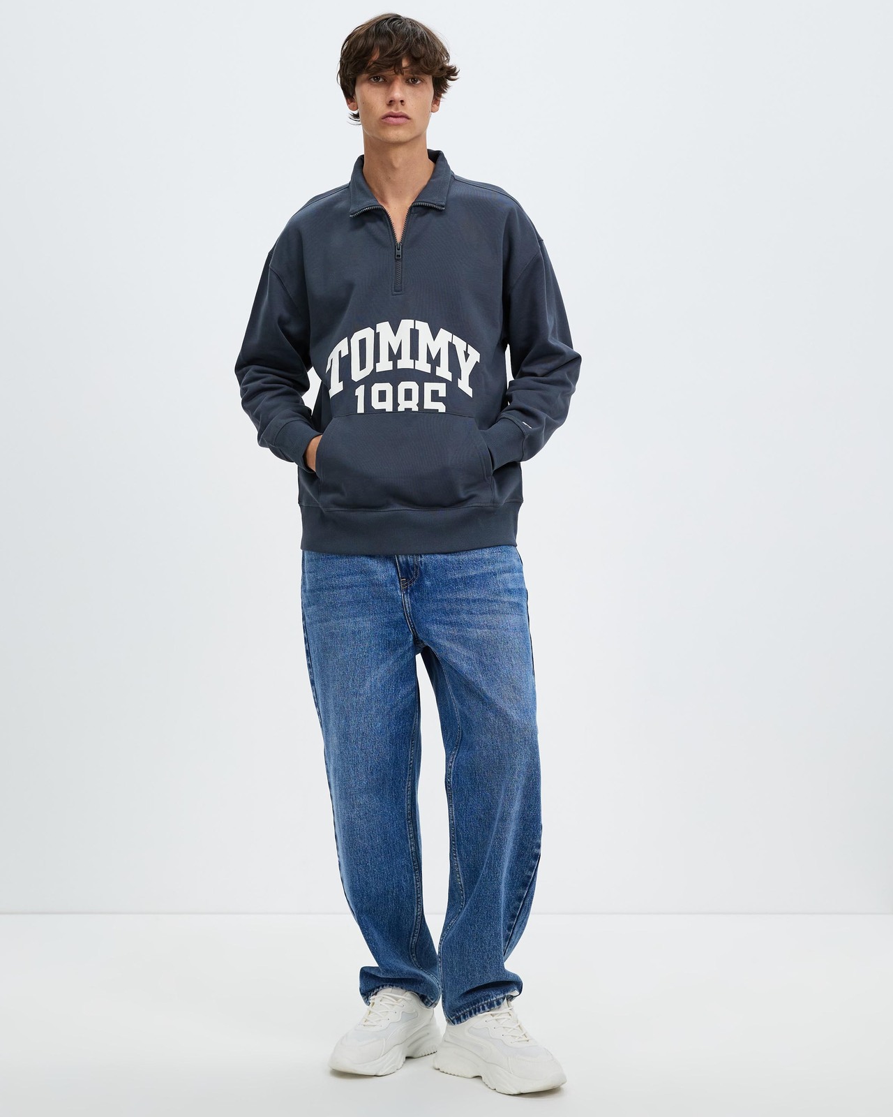 Relaxed Authentic Half Zip