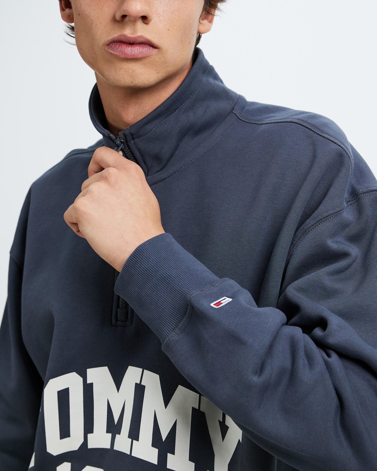 Relaxed Authentic Half Zip