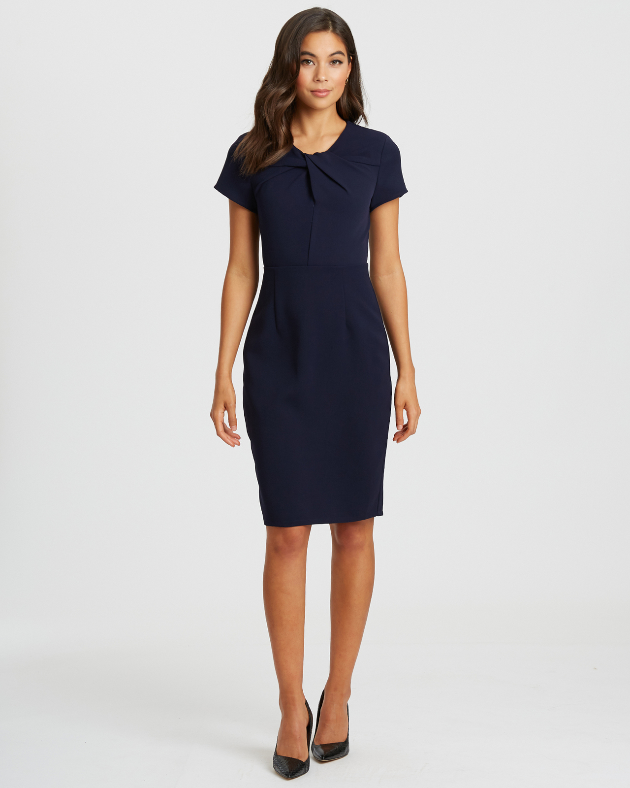 Catherine Twist Neck Dress