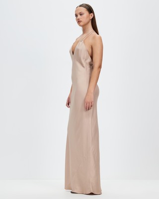 green emerald velvet dress Calvin Klein Slip Dress  Jen Wonders