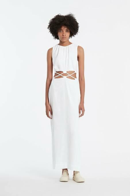 sir annalie ruffle mini dress Sir The Label