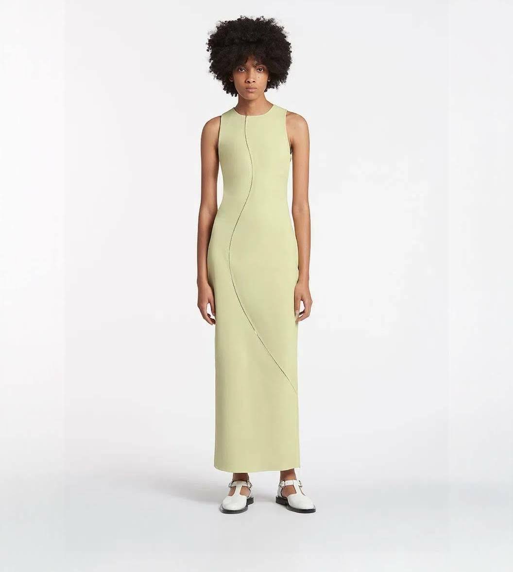 sir evalita twist midi dress Hire Sir the Label Avery V Neck Maxi Dress Size 10  lonedresshire