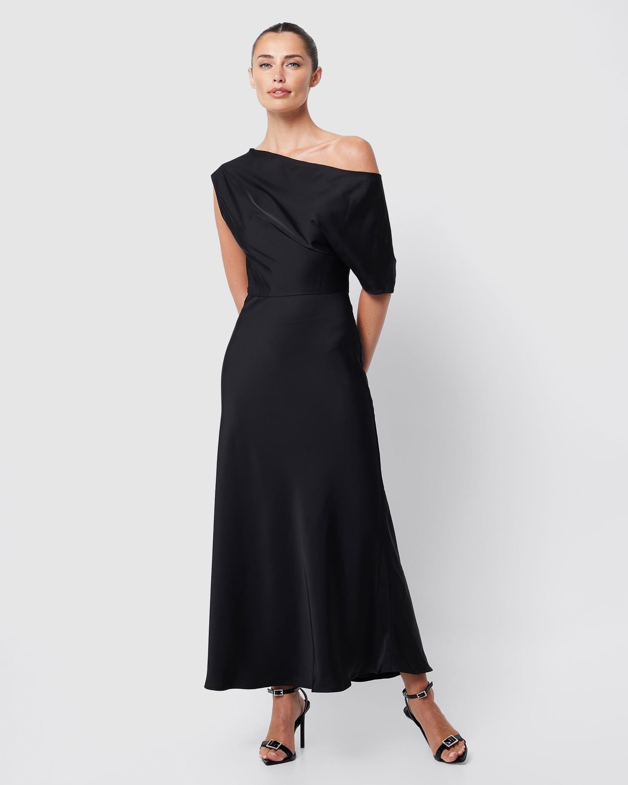 MOSSMAN Love In The Dark Midi Dress AirRobe