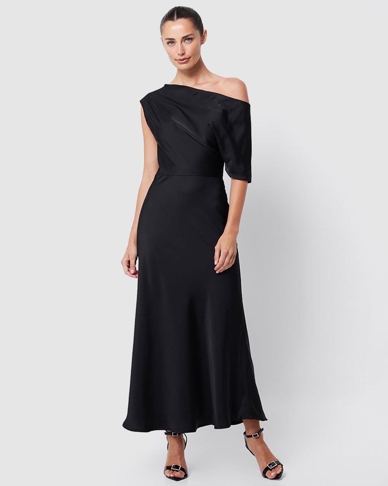 MOSSMAN Love In The Dark Midi Dress AirRobe
