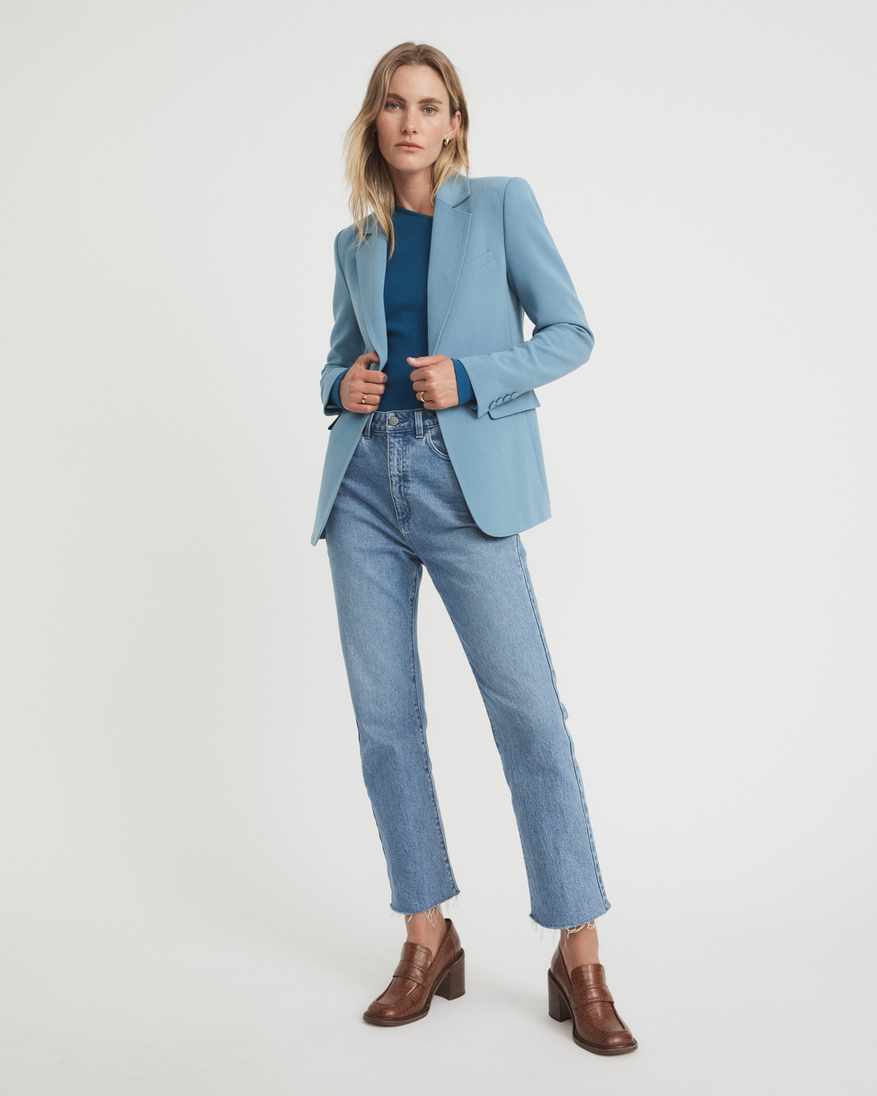 Cotton Rib Asymmetric Top