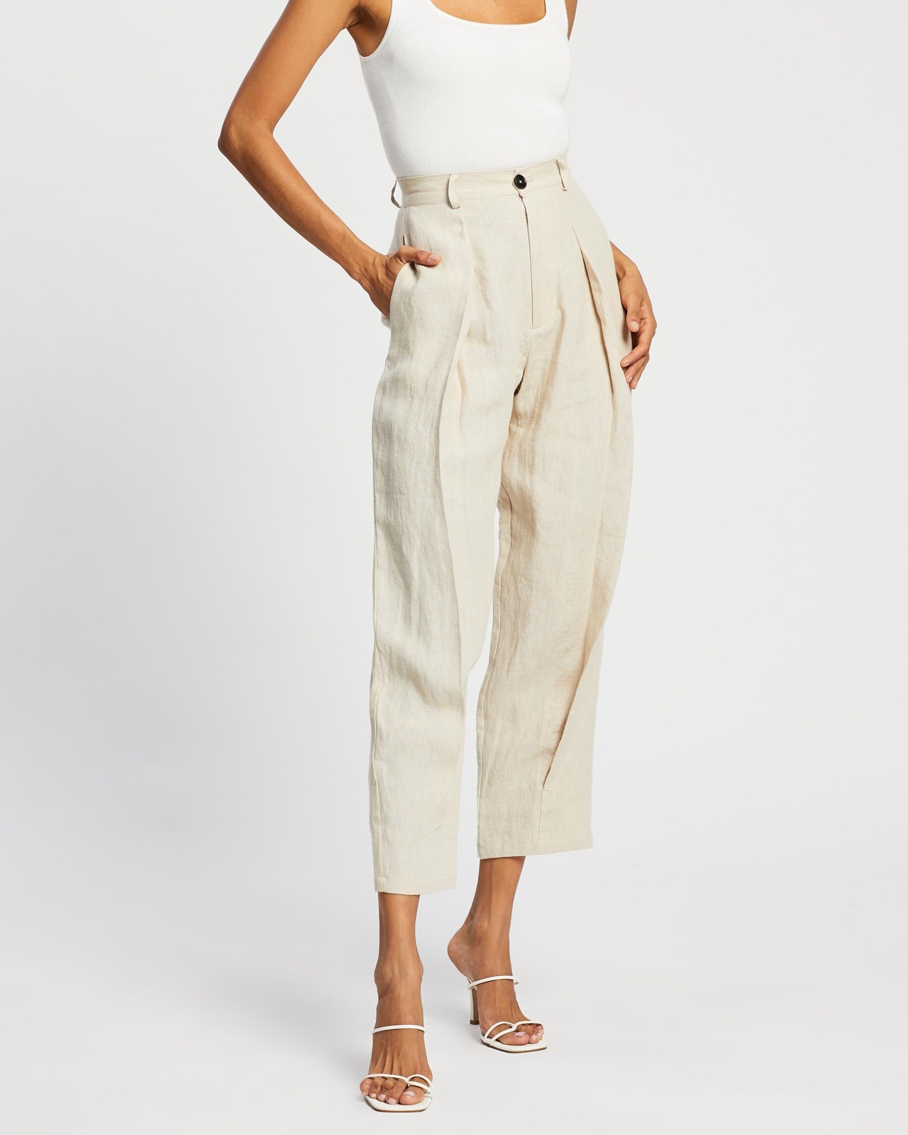 Pleat Front Pants