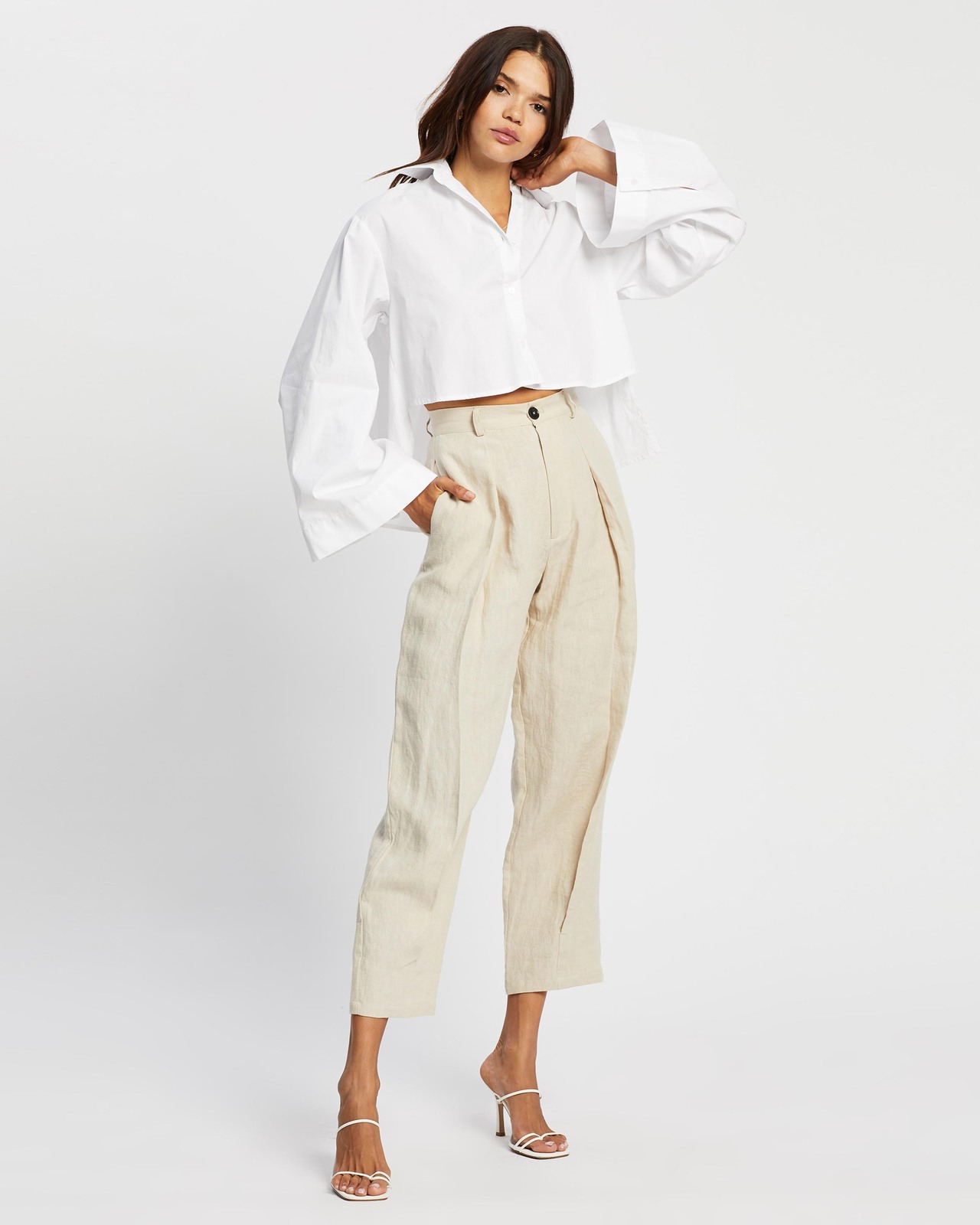 Pleat Front Pants