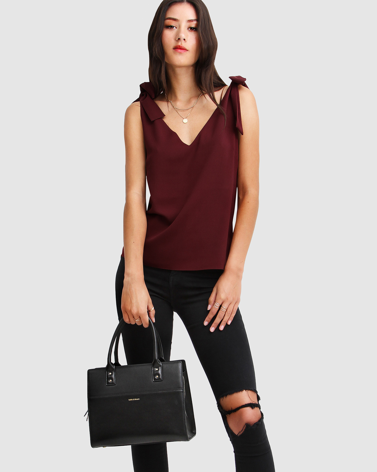 Feel For You V-Neck Top