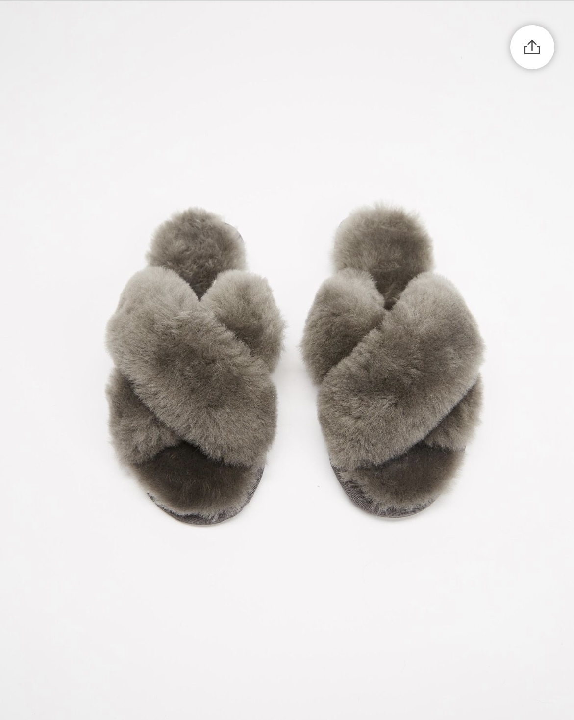 Emu Australia Mayberry Slippers Charcoal size 6