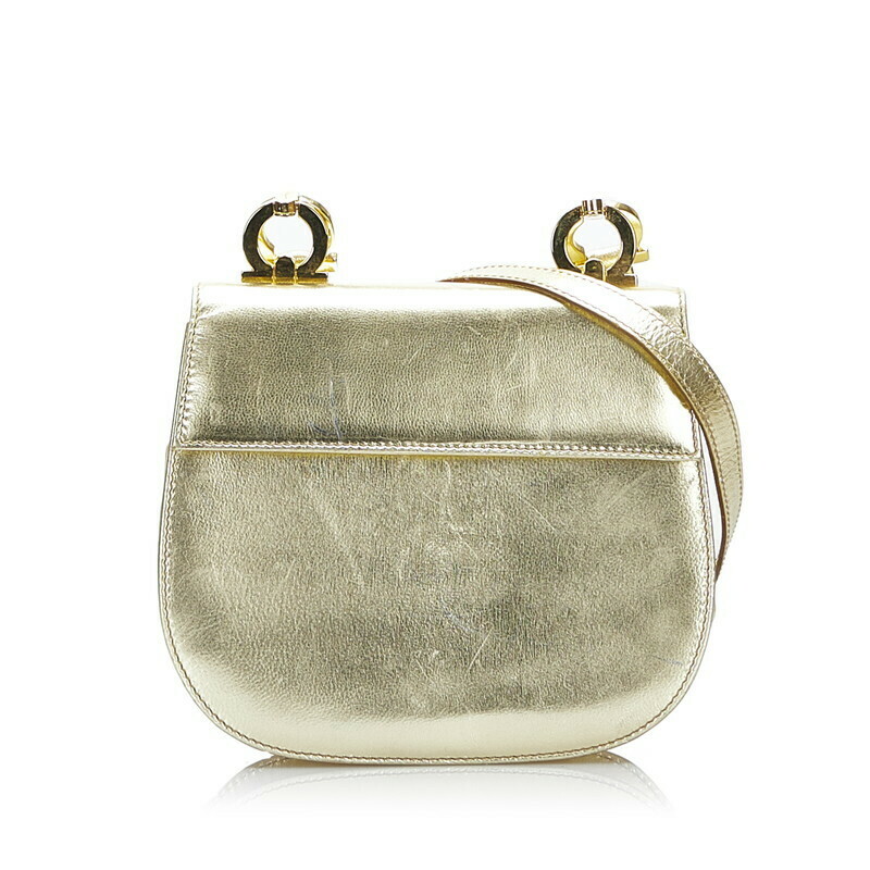 Metallic Leather Crossbody Bag AirRobe