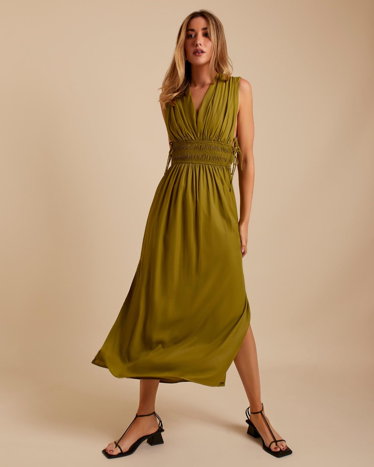 Medora Tie Side Dress