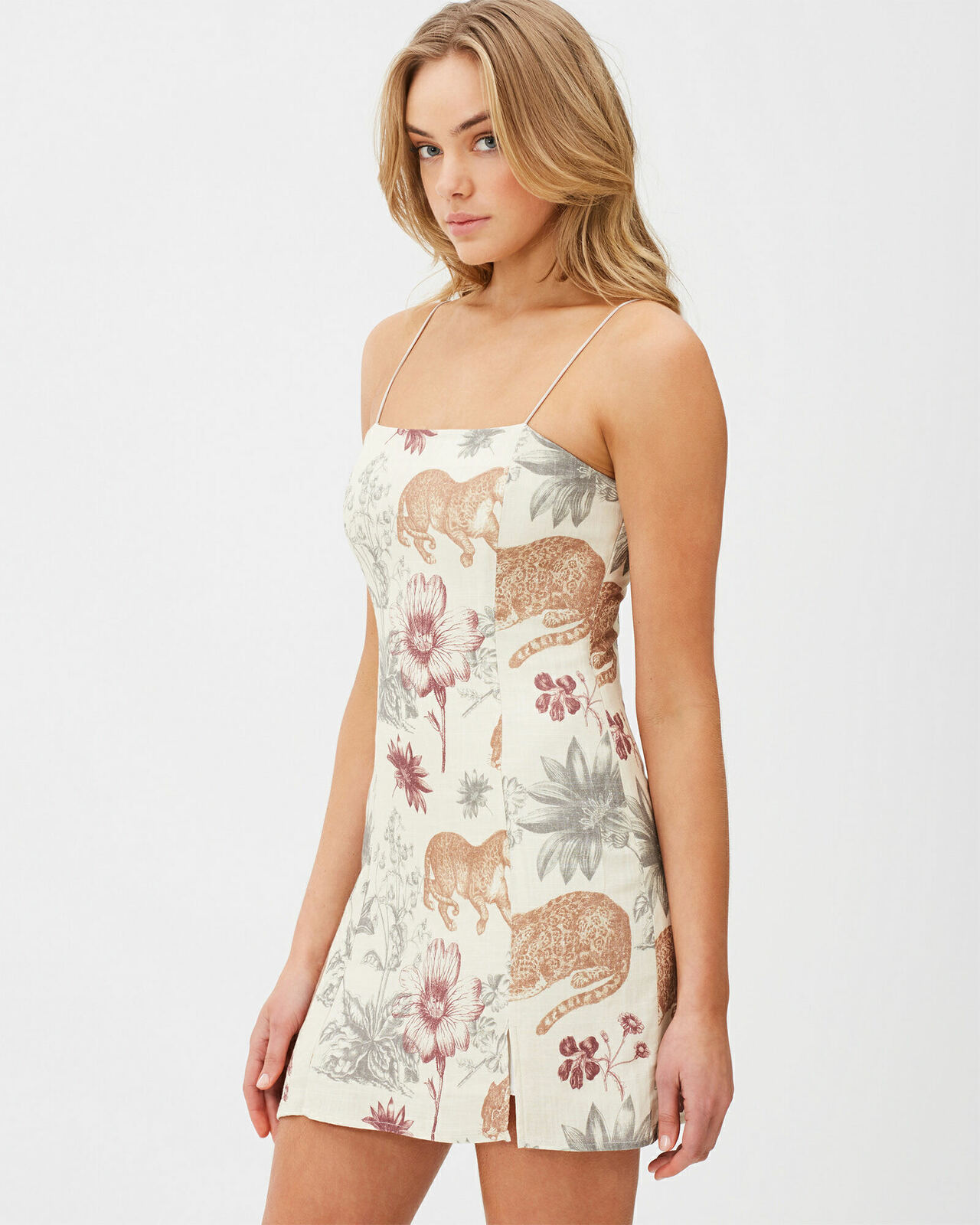 Animal Instinct Mini Dress