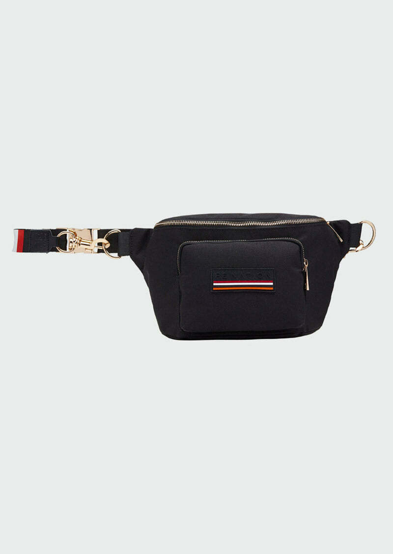 ナイロン ボディバッグ p.e nation TRAINING DAY CROSS BODY BAG IN BLACK