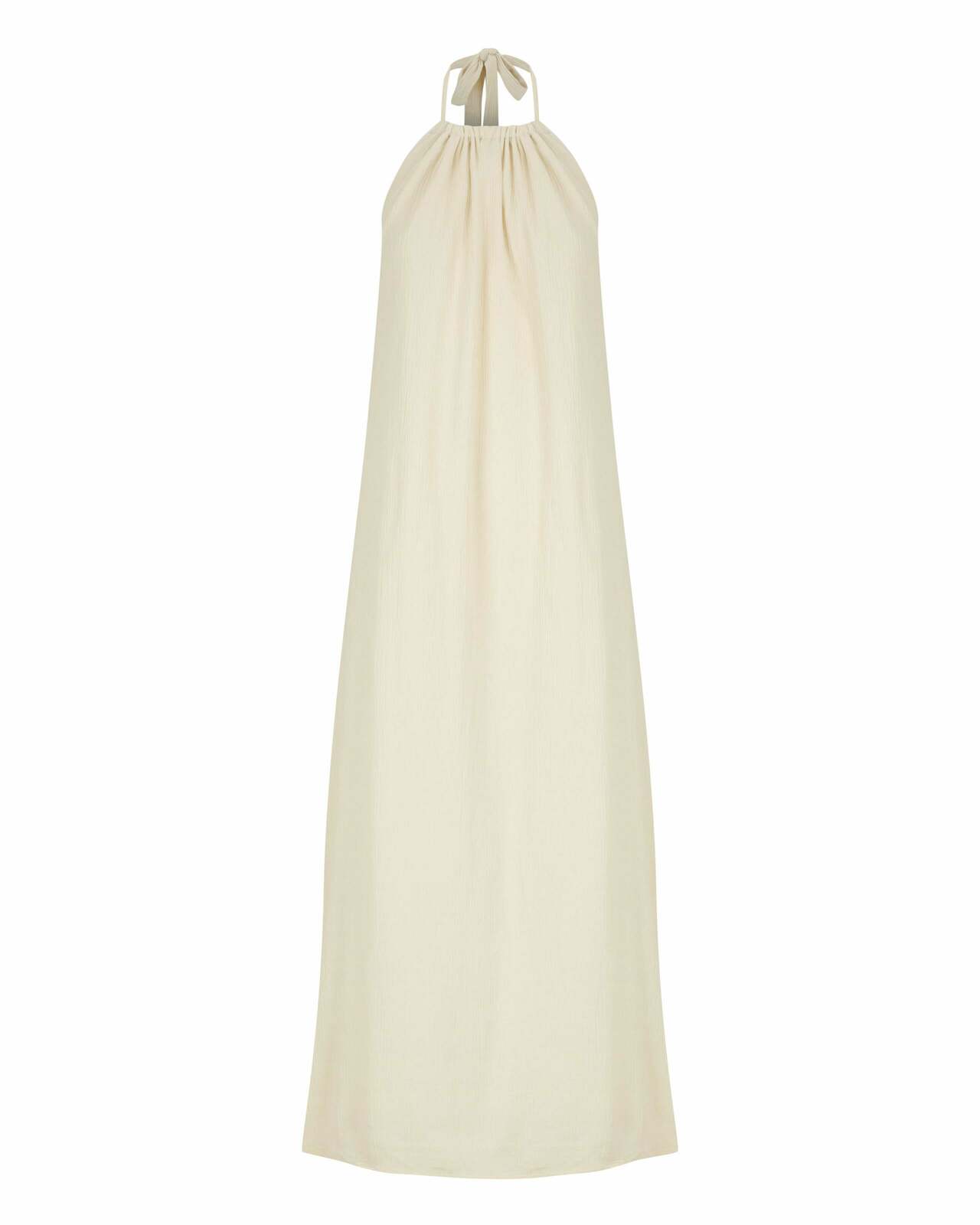 The Crinkle Halter Dress