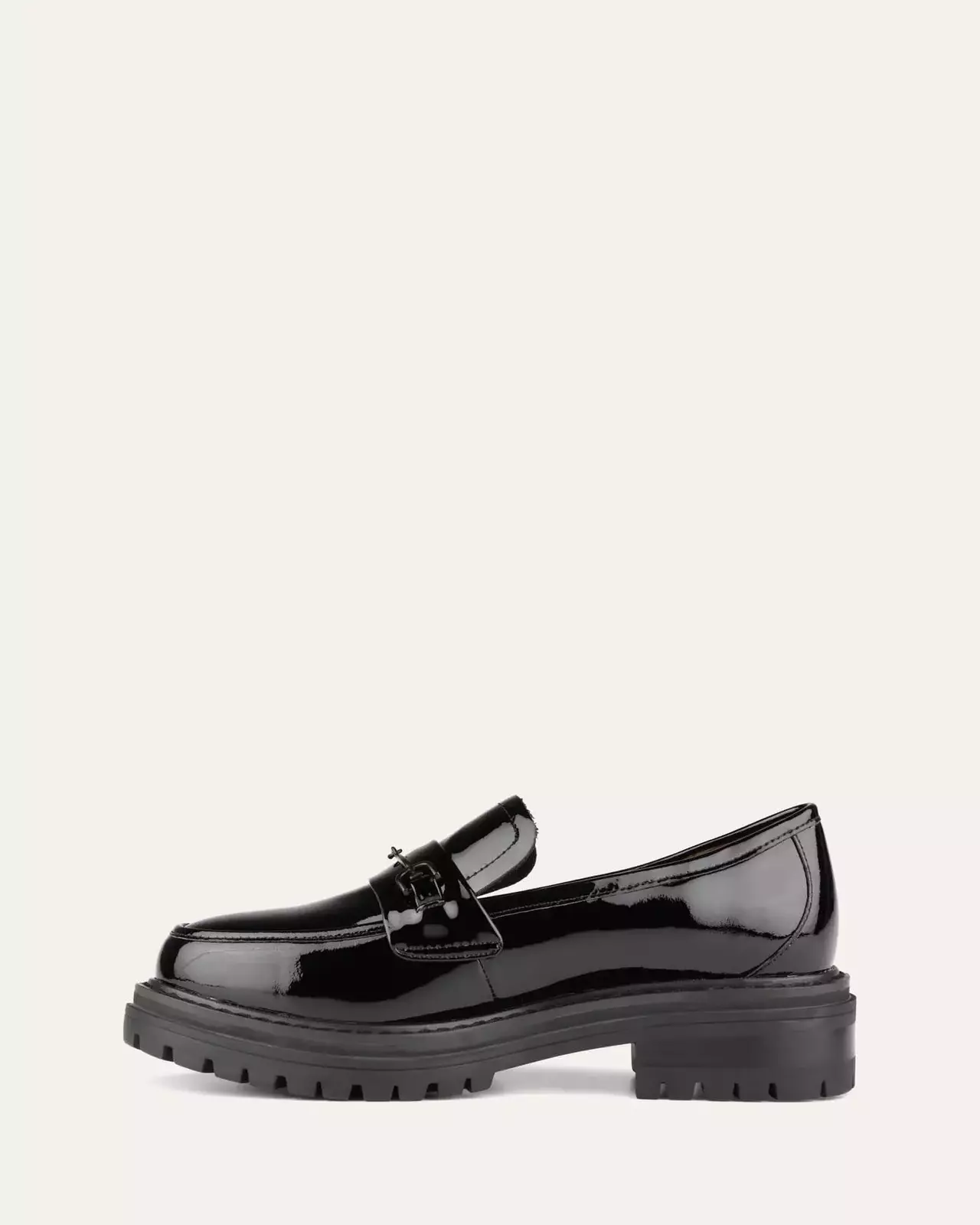 Brixton Loafers Black Patent