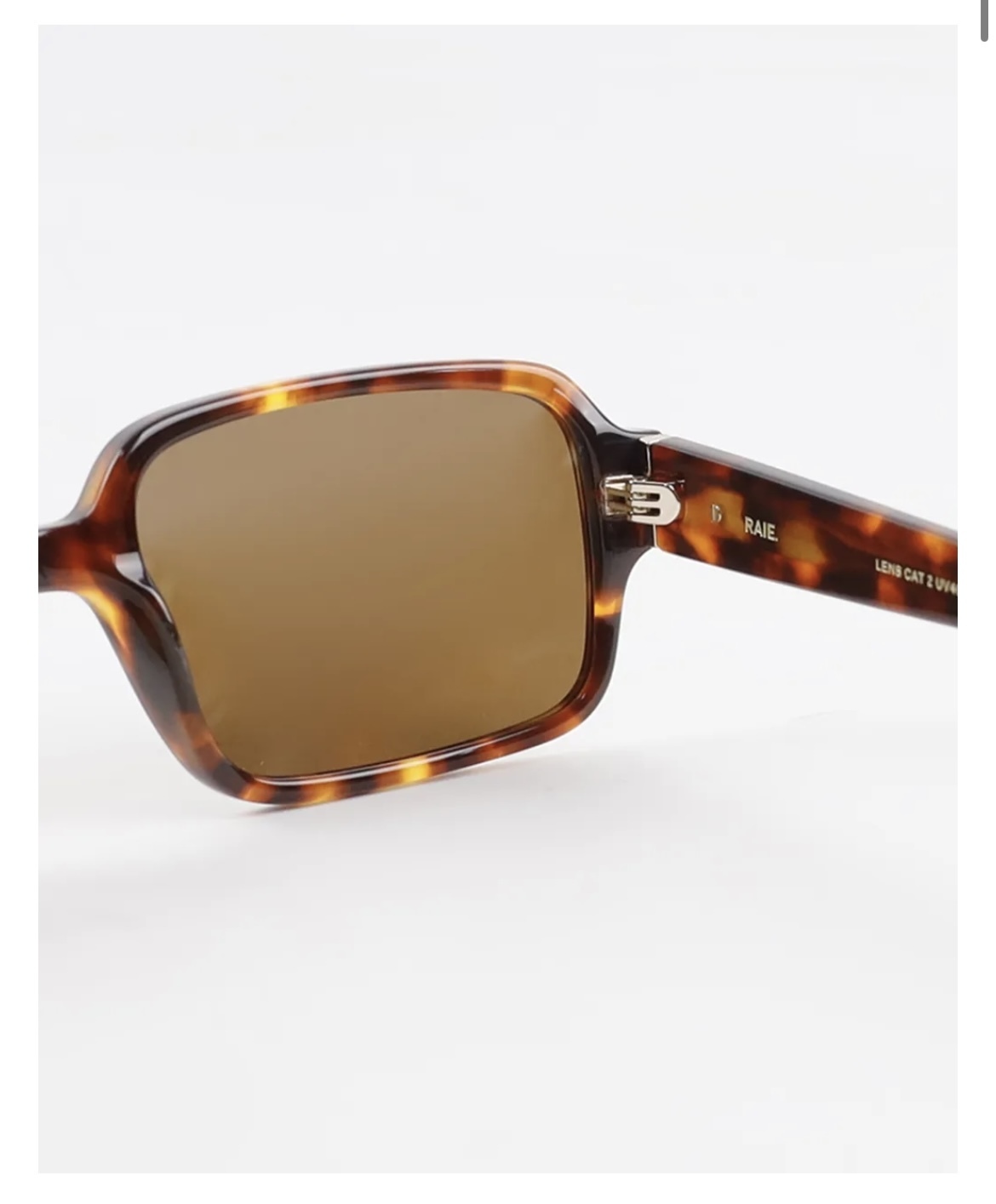 Raie “The Tarot” Sunnies in Brown Tort