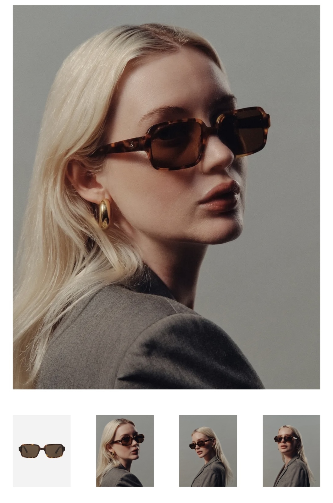 Raie “The Tarot” Sunnies in Brown Tort