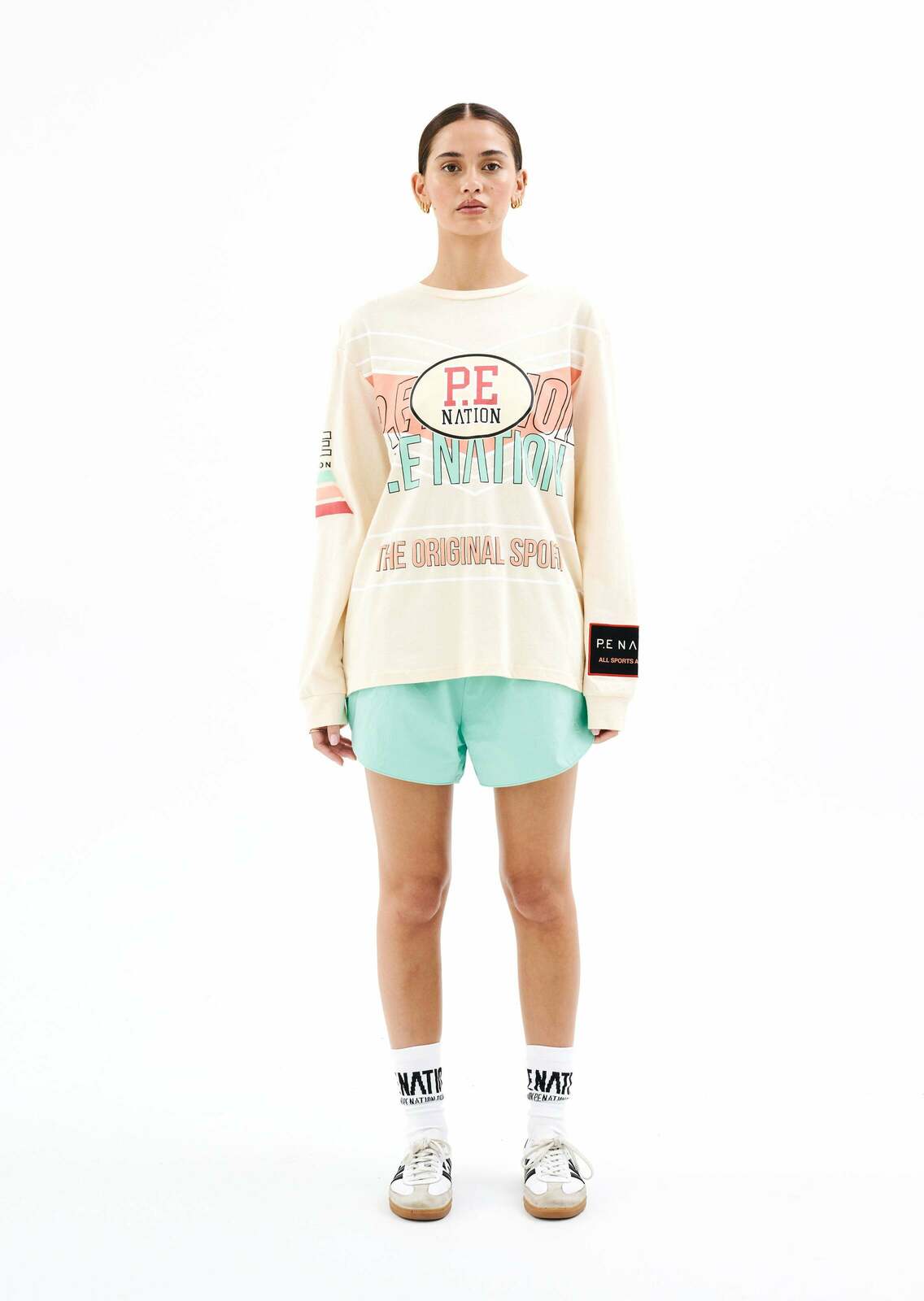 ROGUE LS TOP IN PEARLED IVORY