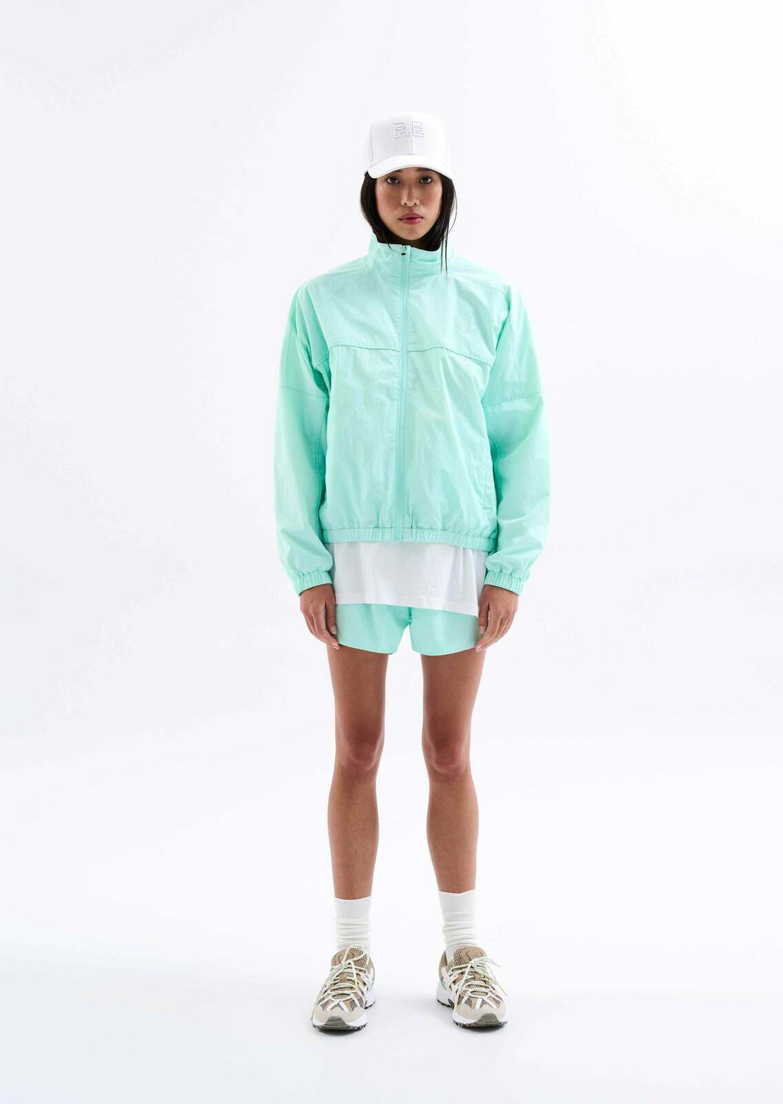 REDLINE JACKET IN AQUA