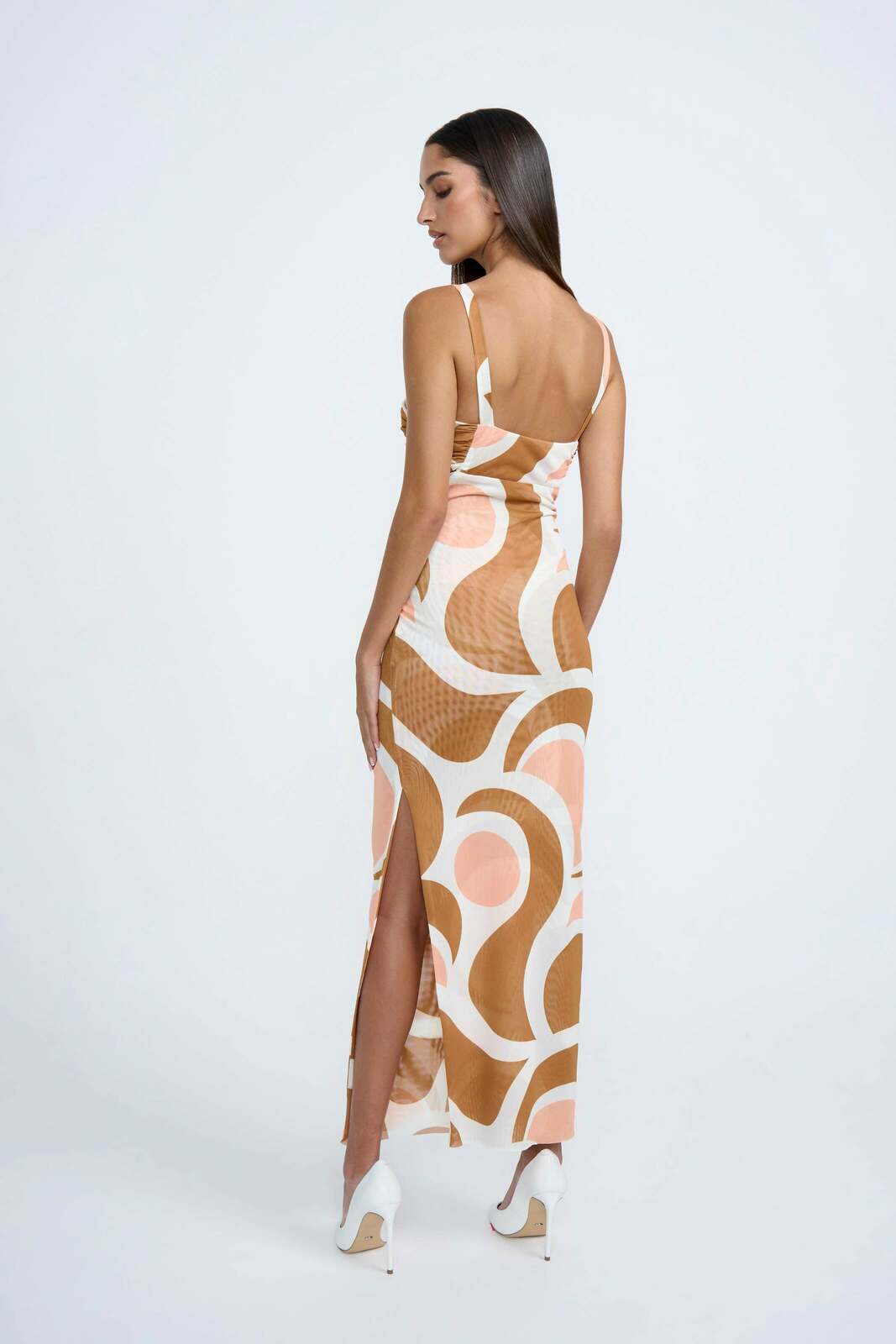 knee length dresses for ladies Johnny Was Loane Mesh Dress main image 0