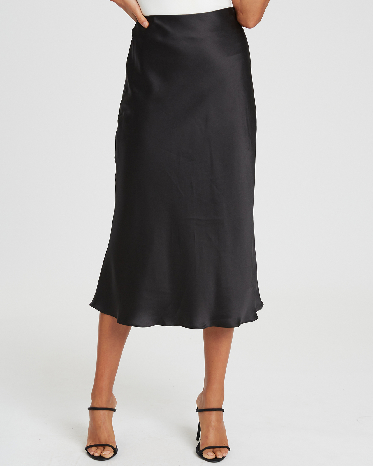 Merrie Slip Midi Skirt