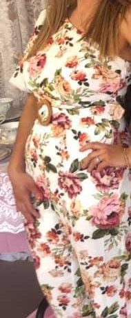 Floral Jumpsuit - Size 8 (Worn Once)