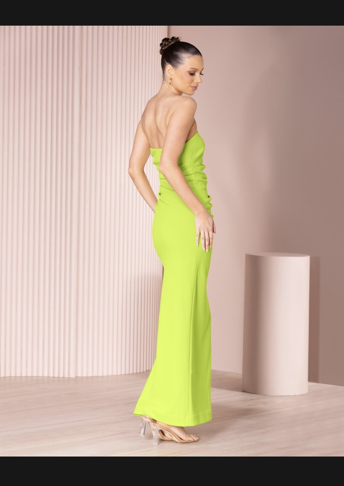 Torin gown Lime